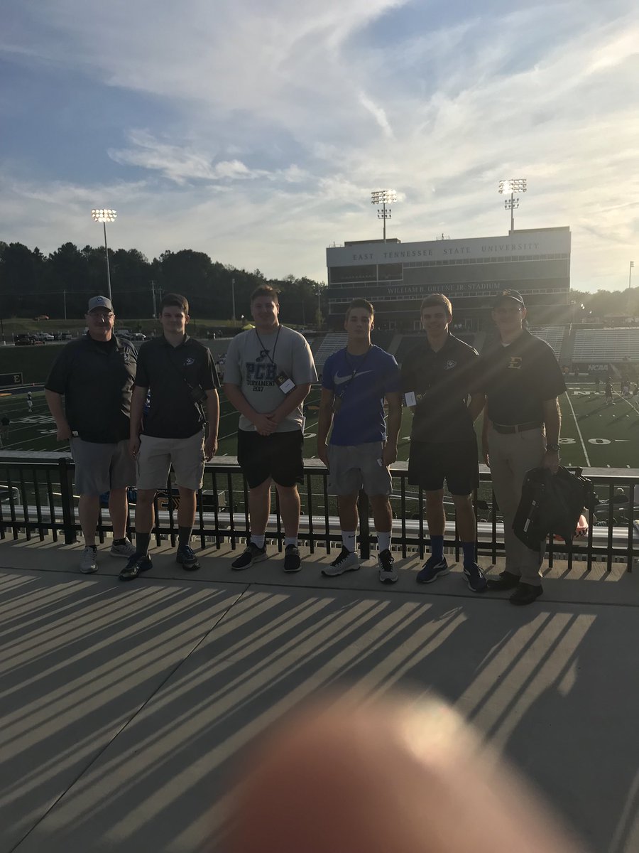 TheOnlyCooper55's tweet photo. Had a great visit this weekend at ESTU thank you @coachdowns_gary for having us up https://t.co/2u90BMm1ux