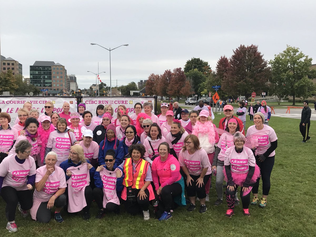 Dizzy72Rob's tweet image. #CIBCRunForTheCure survivors photo