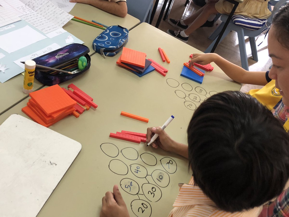 Horizon_Year3's tweet photo. Year 3 were problem solving in maths today with a focus on the skill: Trial &amp; Error. We worked so hard to try and make the target number! Perseverance was our word of the day. #powerfullearners #HorizonMaths https://t.co/SJH8u1gfEX