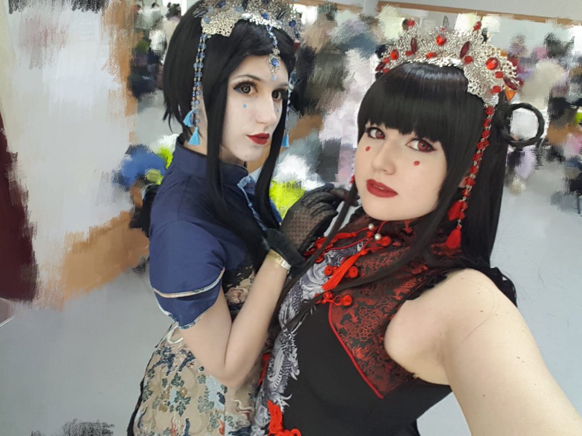 margo_samedi's tweet photo. Собрались наконец китайские девицы и выступили на #glfest 💙❤️
#glfest2018 https://t.co/CEq5QR6y5C