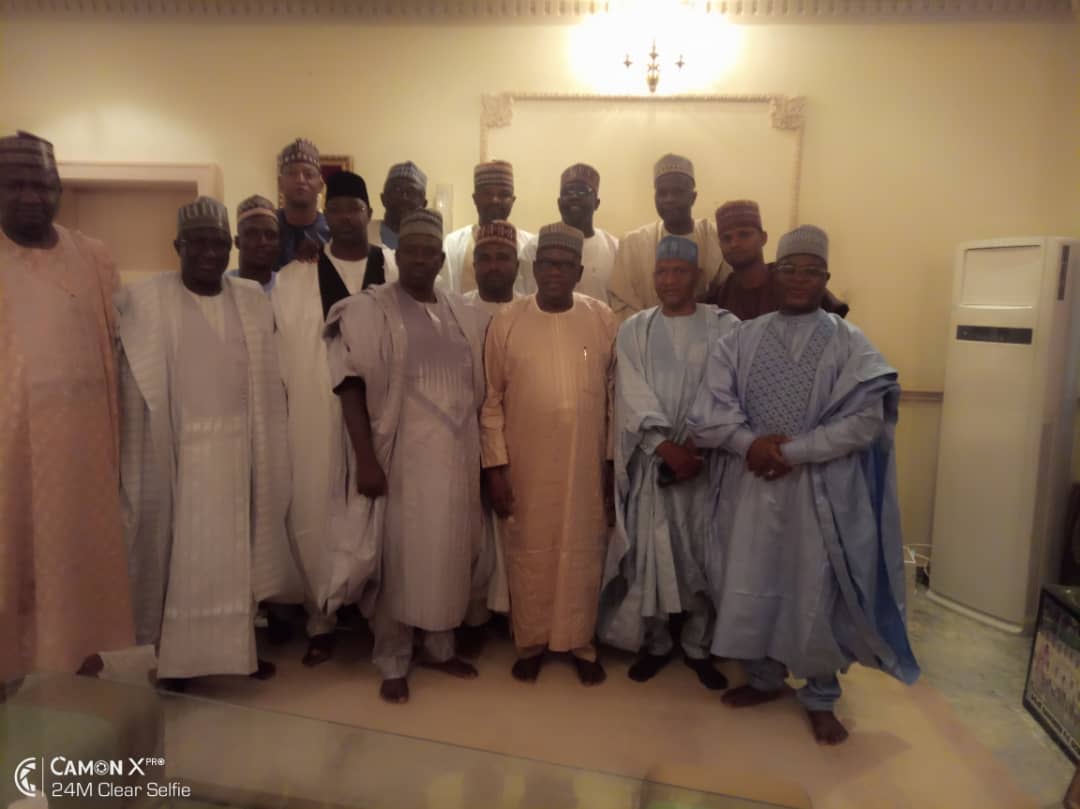 mdgoje1's tweet photo. I held a crucial meeting with APC local organizing committee and party's electoral committee in preparation towards the party's governorship primary election in Gombe state. https://t.co/oXBLfLXhiq