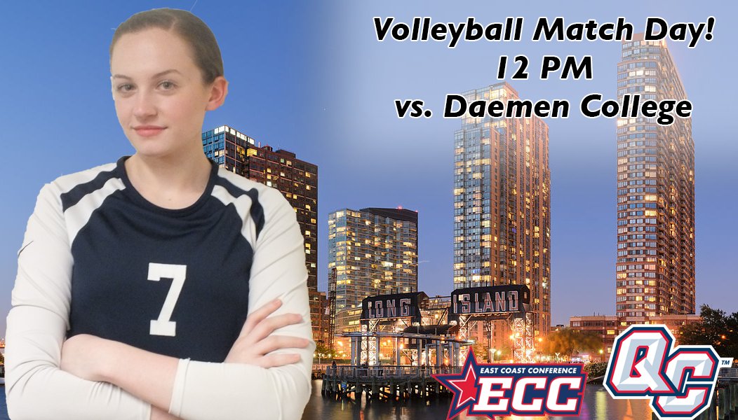 QCKnights's tweet photo. Join us today, won't you? #QCVB hosts @DaemenWVB at noon in Flushing with the Knights looking to halt Daemen's unbeaten streak and pick up QC's first win in conference play!
#knightpride #gameday2018 #queenscollegenewyork https://t.co/KPeYpFkWv7