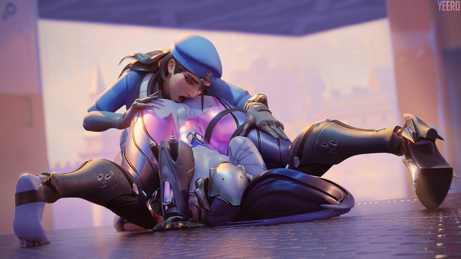 ...Ana & #Widowmaker - https://t.co/JnKInMQ7ND #Overwatch #Wallpaper #Y...