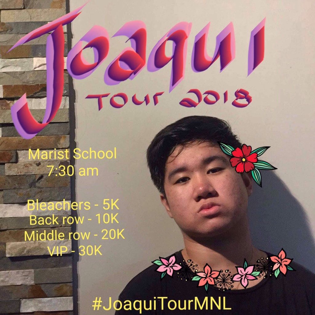 YOlfindo's tweet photo. #JOAQUITOUR https://t.co/LfzoLy2ZA5