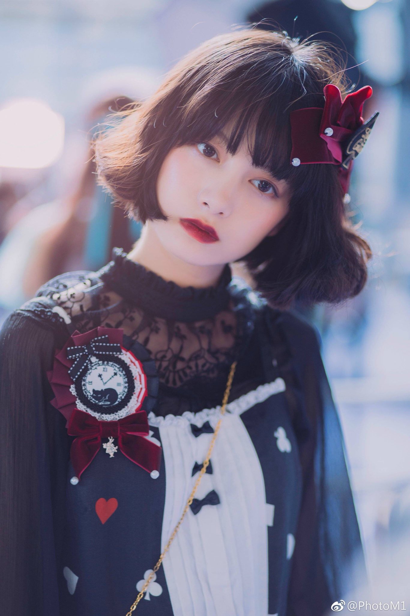 Twitter 上的 Ruby 池田七帆 黒髪ボブに赤リップの組み合わせ最高だし 服装も相まってお人形さんすぎる よかったら美意識の高まる写真載せてくれませんか 可愛いと思う3次元の女の子4枚 T Co 8fuudgzfoa Twitter