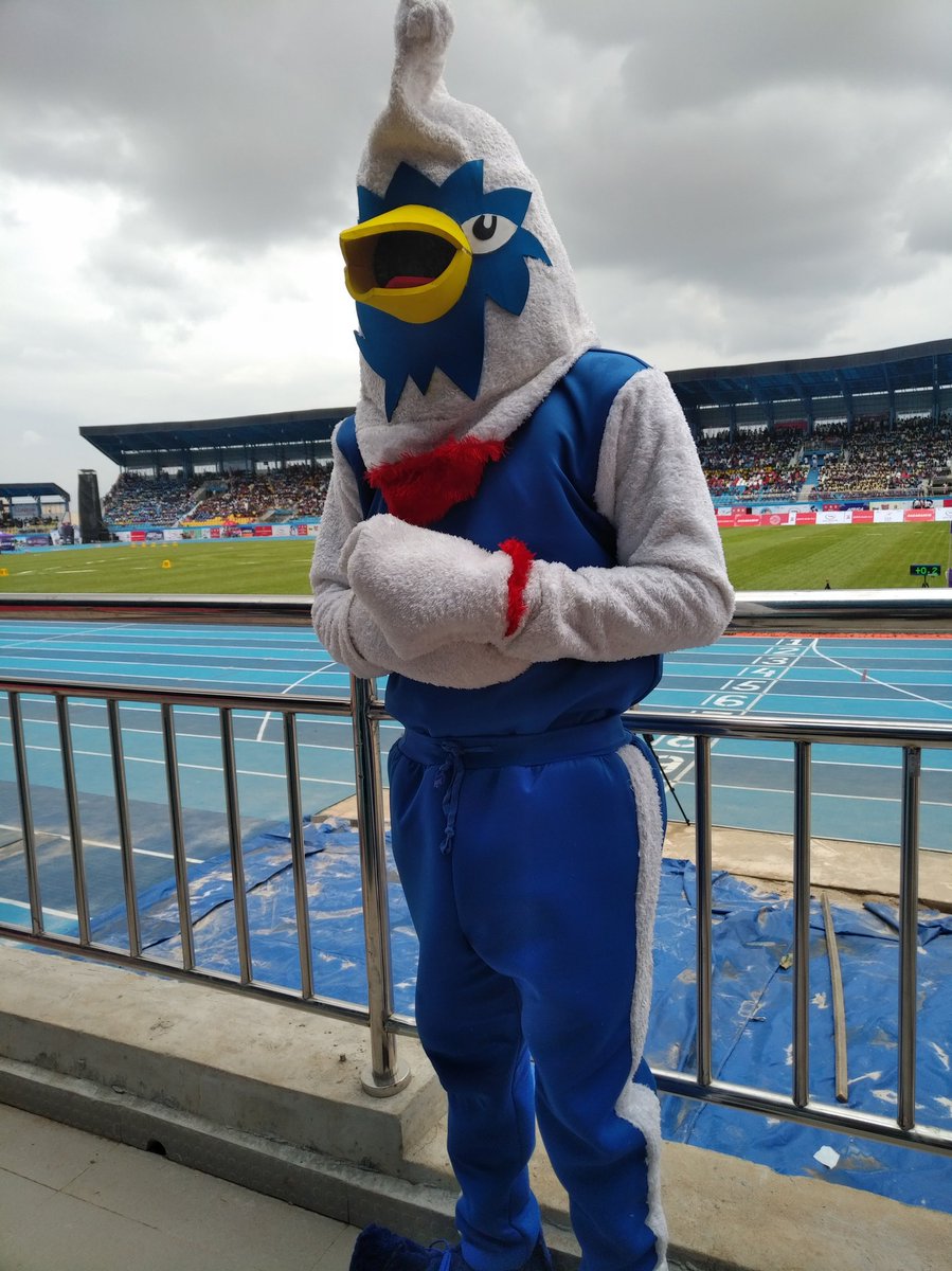 Phatill's tweet image. It would seem as though we love birds here in the West. 

1. Ugo the #Asaba2018 mascot
2. Agrohemaa the #Ghana2018 mascot.