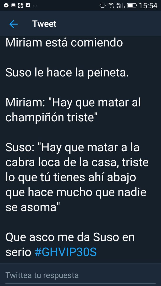 MarRetrato's tweet photo. @MiriamSaavdra @ghoficial @telecincoes Sanción directamente a #susoghvip #GHVIP30S https://t.co/HaWKsgmuCz