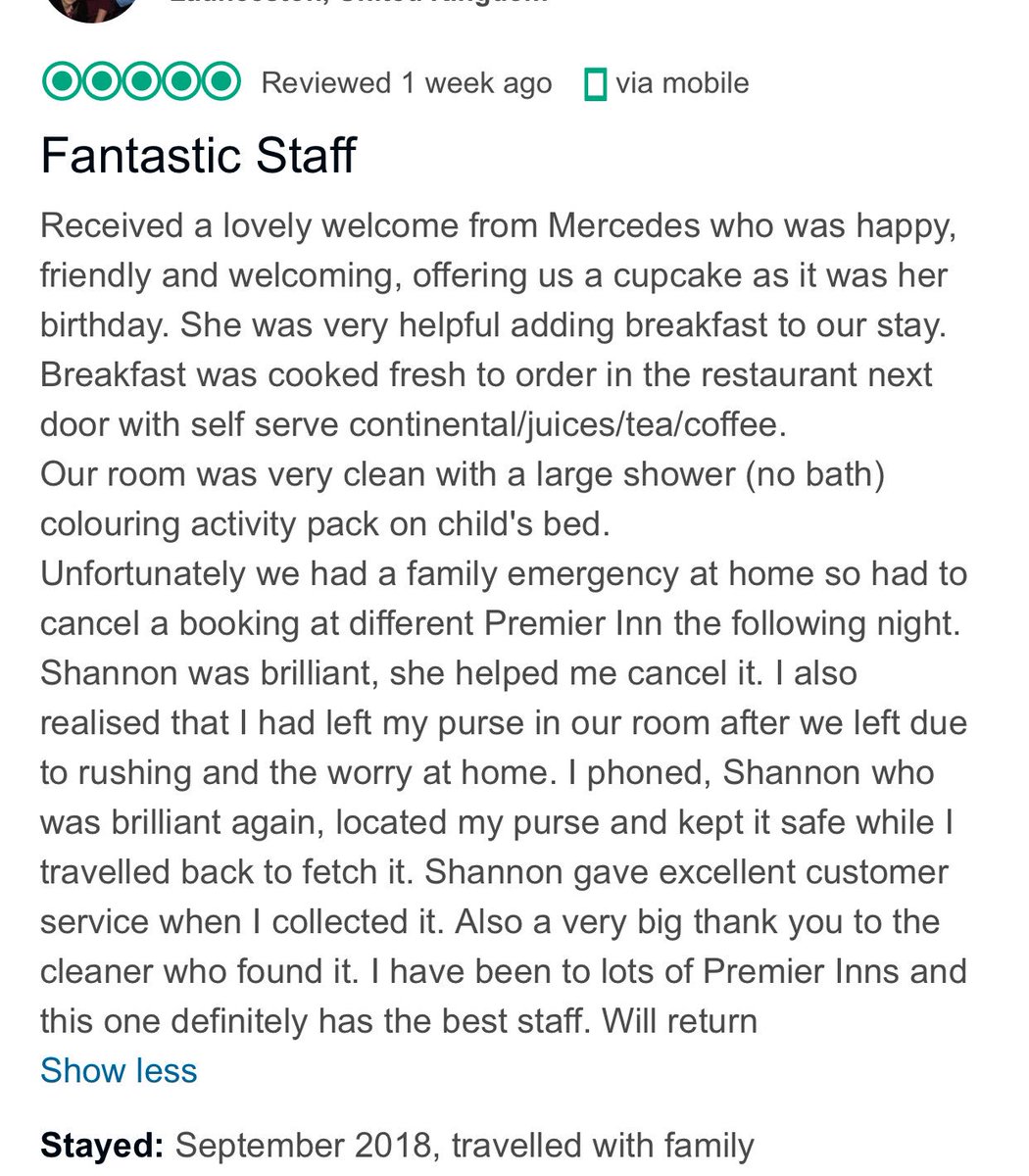 Fantastic Feedback <a href="/PI_SouthOadby/">PI Leics South</a> well done Shannon who was covering from <a href="/PiBraunstone/">Leicester Braunstone</a> and @Mercedes_tweet for the name mentions, brilliant customer service <a href="/wanny_8/">Mark Wanless</a> <a href="/NewboldElaine/">Elaine Newbold</a>