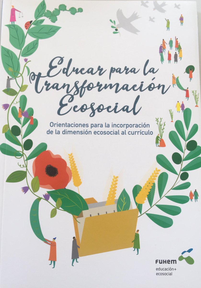 Otra vez tengo que citar el buen trabajo de @FuhemEcosocial  @FuhemEducacion con esta guia para que el profesorado pueda programar sus clases con una perspectiva ecosocial en todos los niveles educativos! He descubierto cuánto me falta por saber! Muchísimo, ay, y qué poco tiempo!