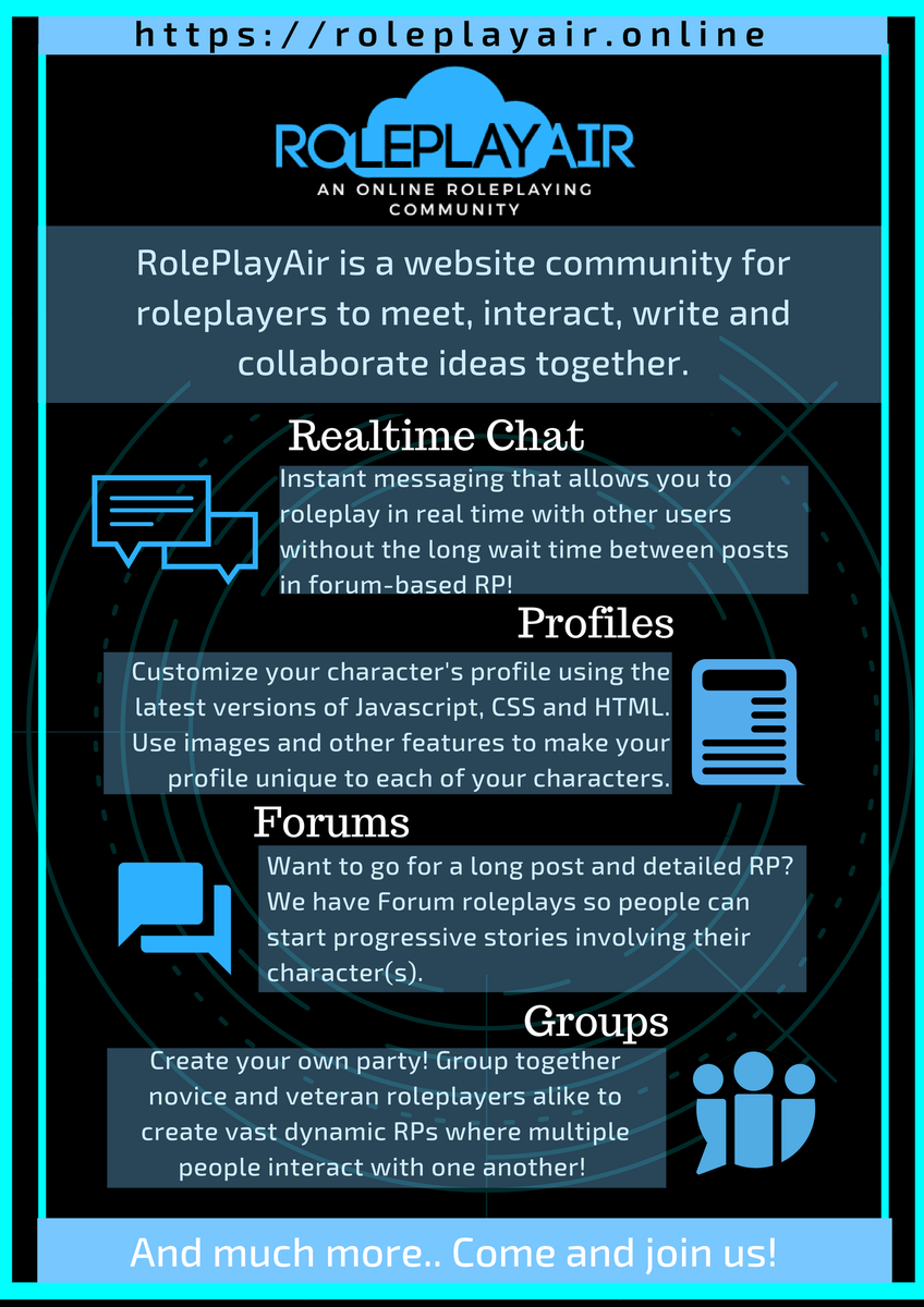 imaginariumchat's tweet photo. Come and Roleplay With Us! #roleplay #RP #RoleplayGroup #RoleplayForum https://t.co/u6PsgjlQ6P