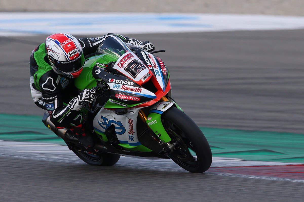 BournemouthKawa's tweet photo. Here we go for race two at Assen with Leon and Luke. #AssenBSB #bsbshowdown #superbikeshowdown #backhaslam #leonhaslam #lukemossey https://t.co/WoyZuaG07L