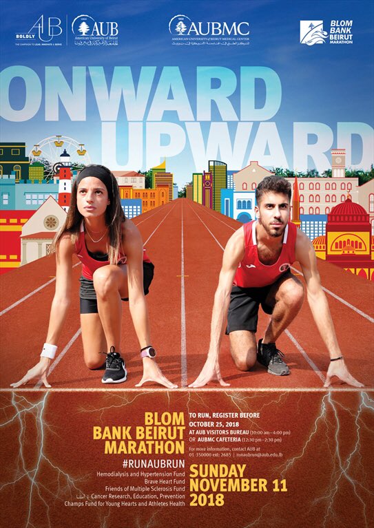 Sohahmaidan's tweet photo. #RUNAUBRUN Run with #AUB for various humanitarian causes https://t.co/s4qF0A3V56