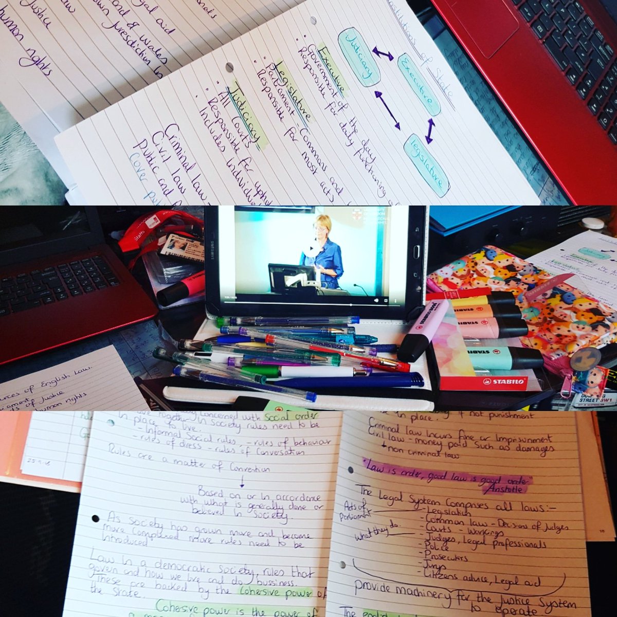 YoxallJessica's tweet photo. Send help! Im drowning in pens and paper!! #sociallawandwelfare https://t.co/m9qOn6iIpI