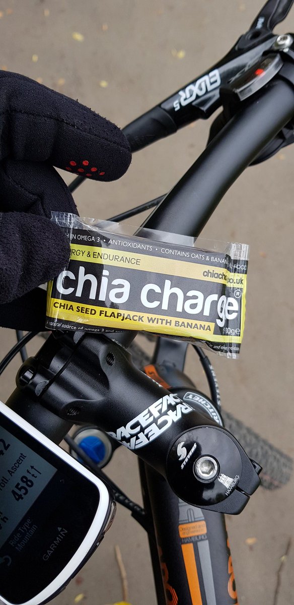 IntaCycling's tweet image. First ride out on the MTB tried these mini @ChiaCharge I picked up @CycleShow very nice! Handy size too