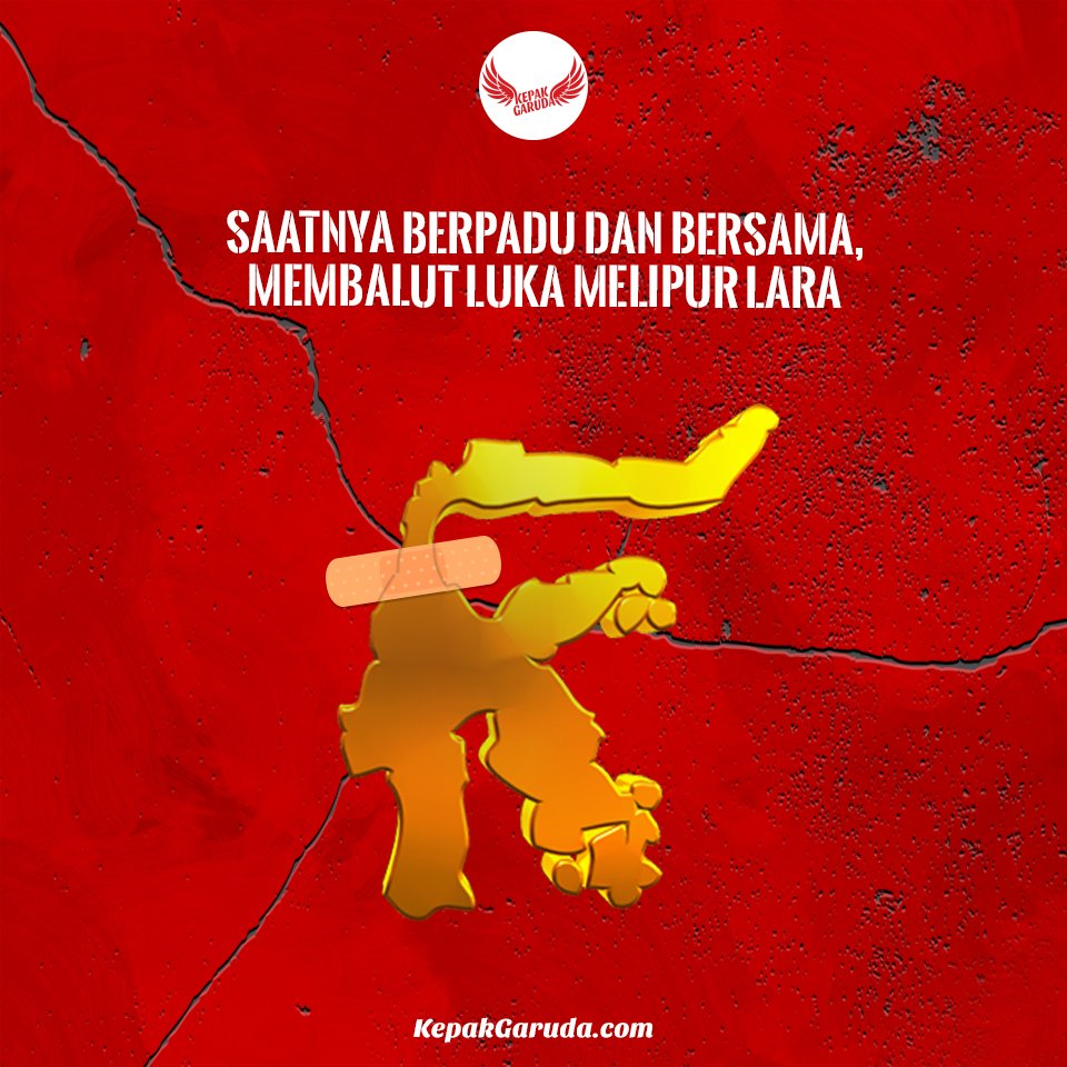 Saatnya berpadu dan bersama,
membalut luka melipur lara.

Palu dan Donggala,
semoga lekas pulih dan
kembali bugar siap berkarya.

#United4Palu #PaluDonggala #Pray4Donggala #Pray4Palu #GotongRoyong