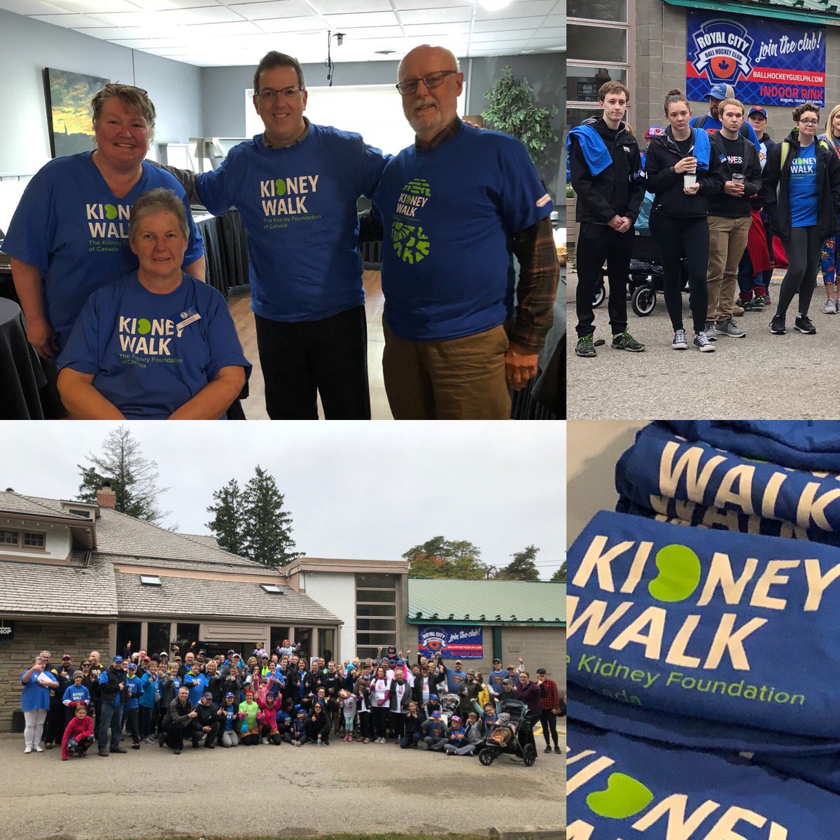 CamGuthrie's tweet photo. Wonderful way to start the day with 2 charity walks! #CIBCRunfortheCure and #KidneyFoundation! #Guelph certainly shows up to support, that’s for sure! #GuelphProud https://t.co/GHh4i1DwEH