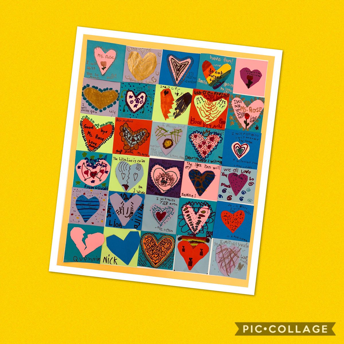 sepigol's tweet photo. Lilja Lion Artists made this Farewell card for our beloved @rosemcdermott  wishing her all the best on her new career💕❤️💝 https://t.co/Zf5YcAwVMf