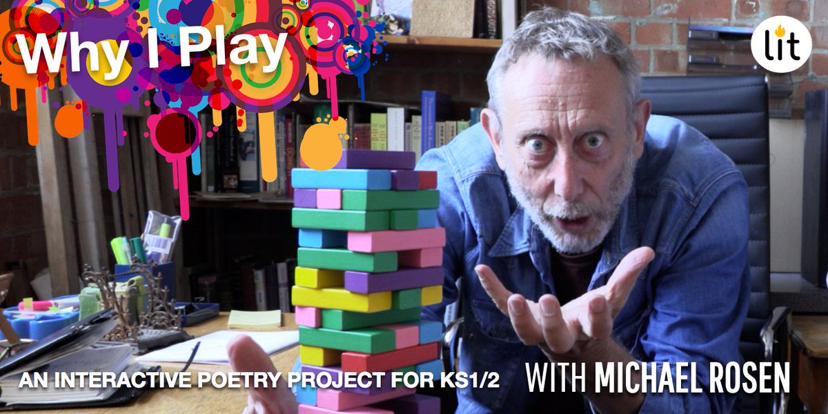 LitFilmFest's tweet photo. Performance poetry project for #KS1 and #KS1 #primaryed free from @MichaelRosenYes exploring the importance of play  😜 https://t.co/hrO1qLIWiv #UKedchat #PrimaryRocks https://t.co/gepdOhWVgO