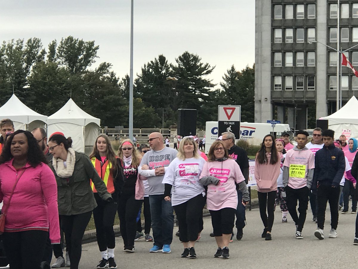 Dizzy72Rob's tweet image. #CIBCRunForTheCure and they are done