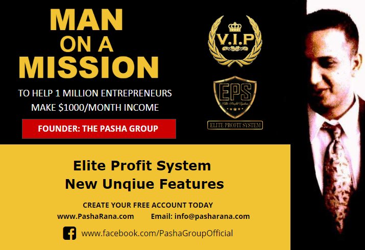 PashaRana's tweet photo. #EliteProfitSystem new unique features.
https://t.co/nvMIitoCFP
#HighTicketAffiliateMarketing
#MakeMoneyOnline
#OnlineBusiness
#WorkFromHome
#AffiliateMarketing
#DigitalMarketing
#NetworkMarketing
#MLM
#PashaRana
#PashaGroup
#EPS
#InstantCommissions https://t.co/HXpdCySwb4