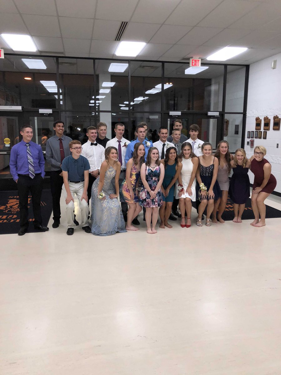 GburgXc's tweet photo. The ghs xc team looking good at homecoming last night!! https://t.co/th9Xv0k3hP