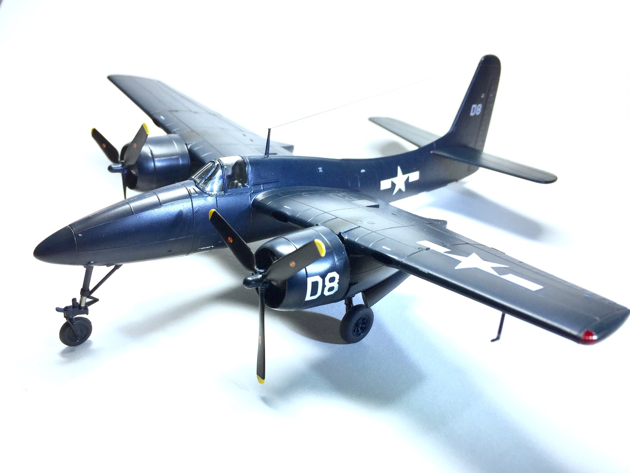 Amazon | アオシマ グラマン F7F タイガーキャット GRUMMAN
