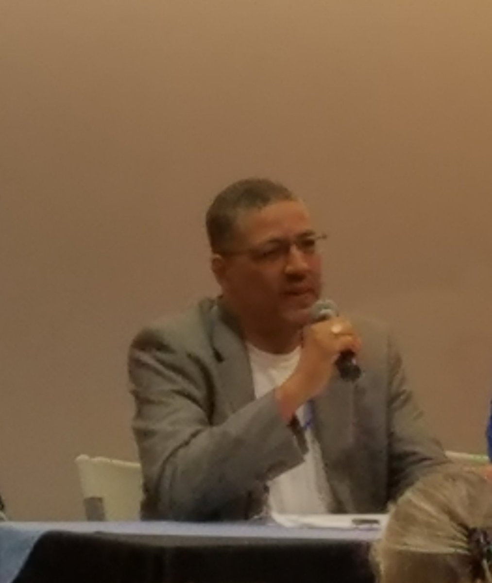 RhondaVSharpe's tweet photo. @Americanunivers Dean Monica Jackson, @Morehouse Math Chair @duanecoop & @udc_edu Divison Chair @DrLeona Talk about the importance of undergraduate research. All agree it was influential for their career. #NAMFest @SpelmanCollege @amermathsoc https://t.co/zzJuoCNUSa