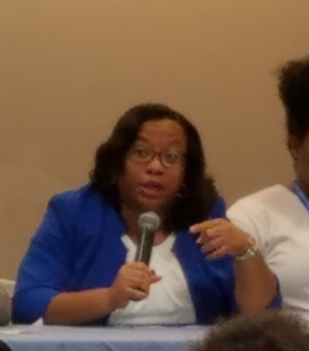 RhondaVSharpe's tweet photo. @Americanunivers Dean Monica Jackson, @Morehouse Math Chair @duanecoop & @udc_edu Divison Chair @DrLeona Talk about the importance of undergraduate research. All agree it was influential for their career. #NAMFest @SpelmanCollege @amermathsoc https://t.co/zzJuoCNUSa