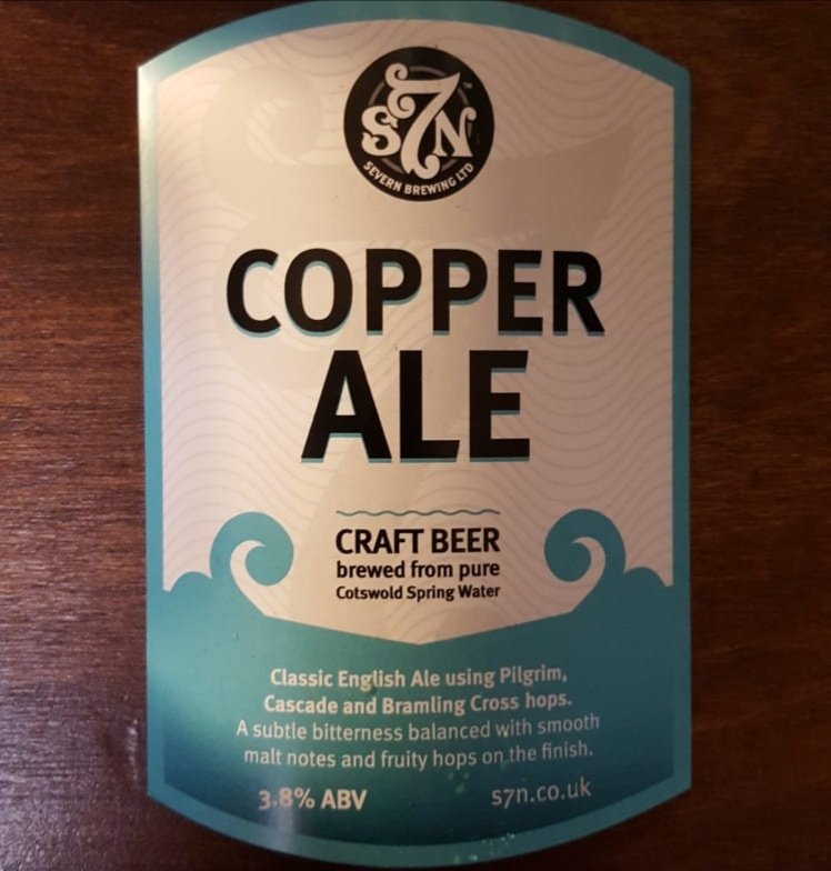 unexpectedales's tweet photo. #severnbrewingco #craftbeer #copperale #springwater https://t.co/heekCYKl98
