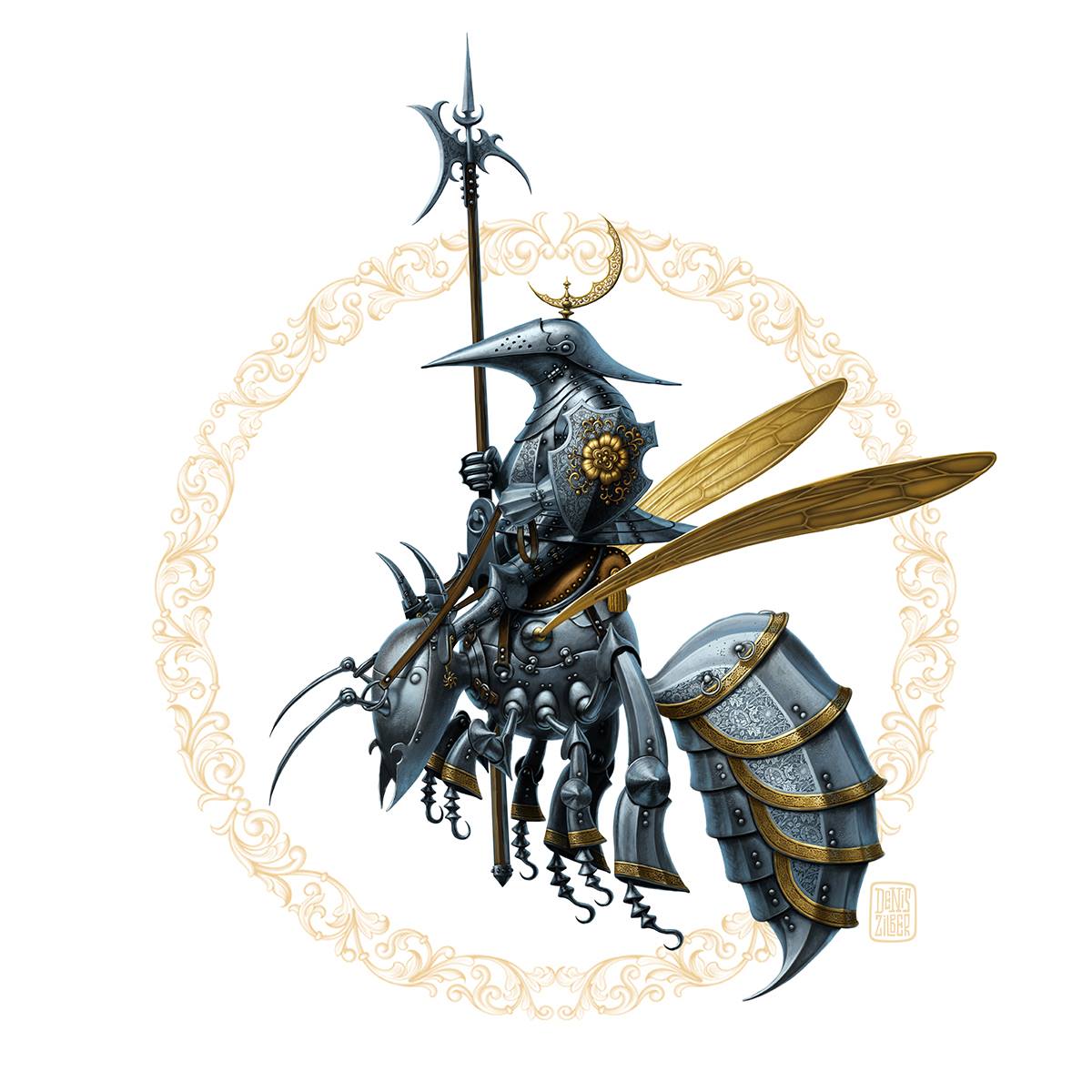 CDReferences's tweet photo. Submission by Denis Zilber* ( @deniszilber ) for the #CDChallenge - the theme for August was #InsectWarrior

Presented by Character Design Quarterly → https://t.co/6sxnD4EM7R 

#CharacterDesignChallenge #CharacterDesign #cdc #ArtistsOnTwitter https://t.co/Qh44AiQs3x