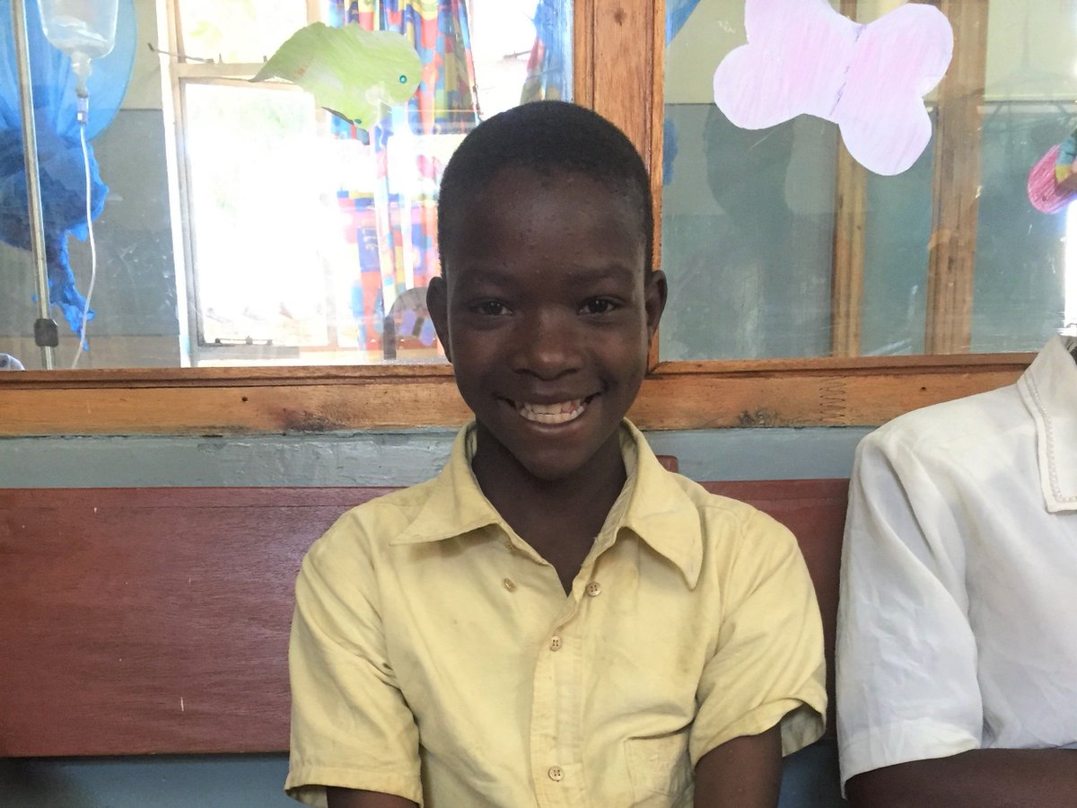 WChildCancer's tweet photo. Sangwani loves to play football and hide and seek with his brothers and sister. He enjoys English and Maths at school but he wants to be a soldier when he grows up because he loves the uniform – especially the boots! 

Read Sangwani's story: https://t.co/s0XaLsn79S https://t.co/x4p26fBn7Q