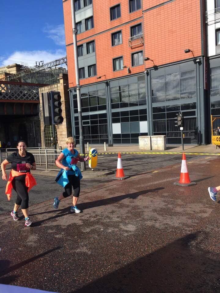 WBurghPrimary's tweet photo. A huge Willybugs Well Done to Mrs Vandal and Mrs Thomson who completed the Great Scottish Run half marathon today. Well done to both on a fantastic run! #fitfolk #wellbeing #bestDHTs #proud https://t.co/IJGw1fjaLj
