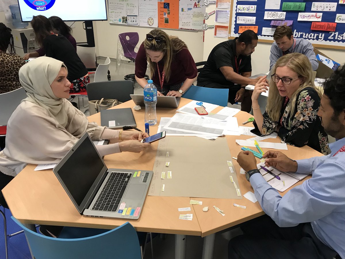 SISQdoha's tweet image. All #sisqdoha primary teachers are involved in the development of our language #scopeandsequence &amp;amp; working out the placement of #learningoutcomes as integrated/non-integrated/year-long #pypchat #pyplanguage #languageintergration