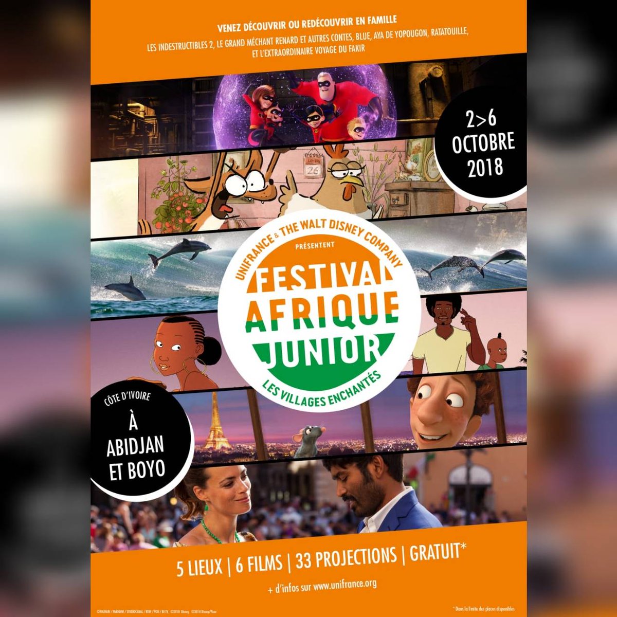Claplemag's tweet photo. NEWS • Le Festival Afrique Junior, c'est du 2 au 6 Octobre prochain à Abidjan et Boyo ! 🇨🇮🎞 https://t.co/eeJD8hLRGV