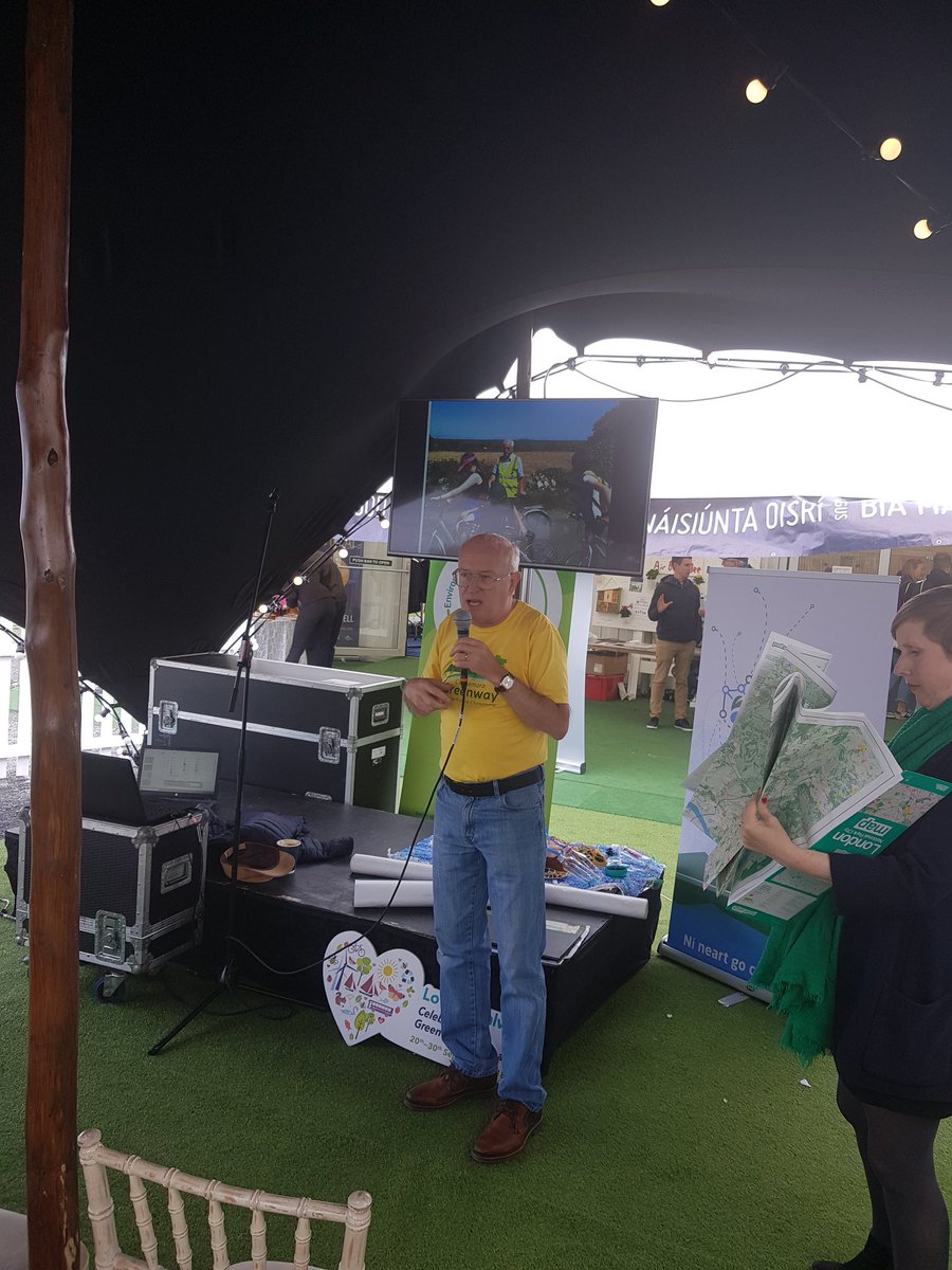 GalwayEnvNet's tweet photo. Our own @speediecelt speaking about an #UrbanCityPark in #Galway as part of @GreenBlueFest #LovingGalway https://t.co/gbmr3vlJYz https://t.co/6trxE22ZYC