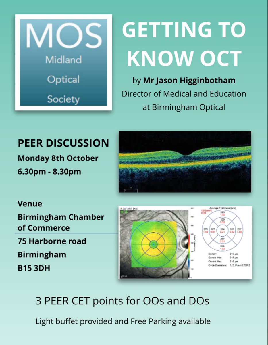 Hi guys! Next lecture - PEER DISCUSSION - 3 CET points available for OOs and DOs - click on the link to register your attendance 
eventbrite.co.uk/e/getting-to-k…