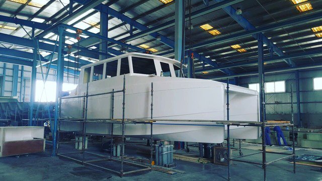 RivieraBoat's tweet photo. Rcat 38 is taking shape.... 8 unit till now sold in prelaunch, we still have space for 2 more before Abu Dhabi boat show.....
#rcatamarans #catamaranuae #multihull #productoftheyear #abudhabi #rivieraboat #catamarans https://t.co/pUFBq7h1Lm