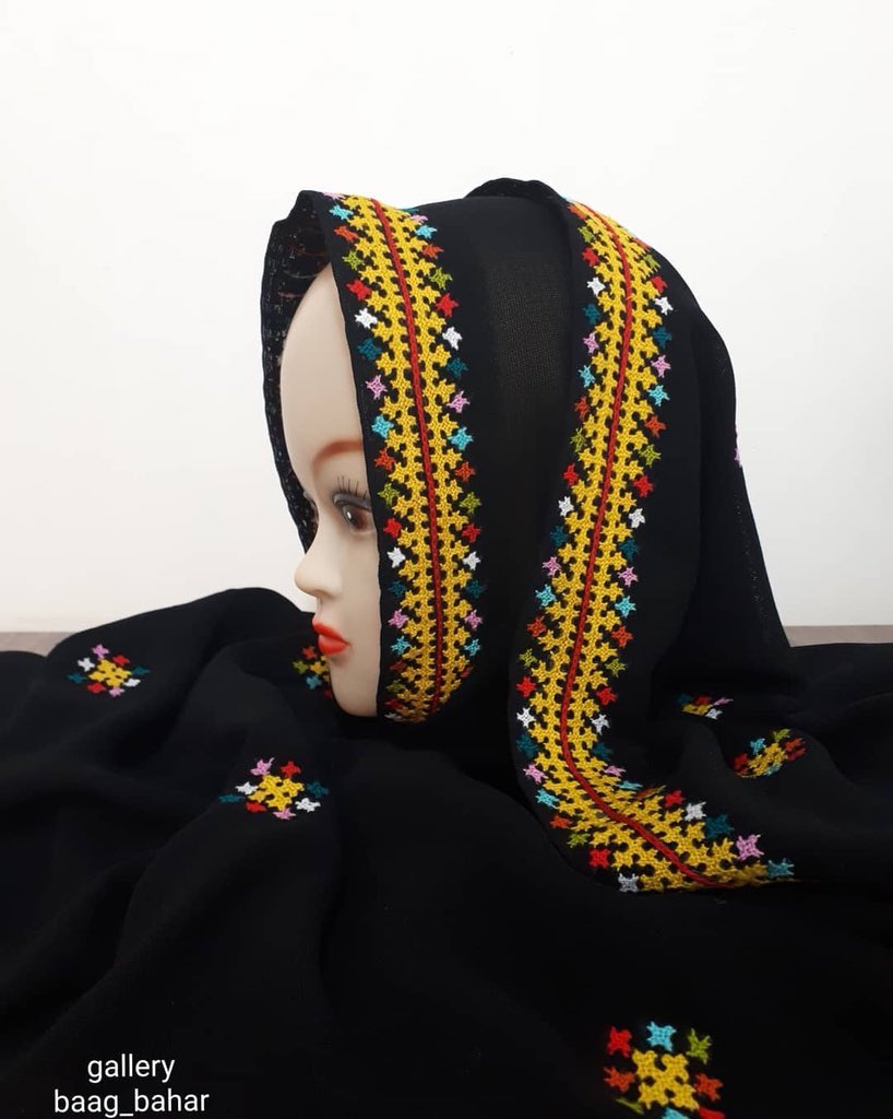 mohamad_balochz's tweet photo. از معجرات هنر سوزن دوزی شاهکار دست #زنان_بلوچ این را بس که پارچه مشکی را چنین جان می بخشد با ط��ح ها و رنگهای جادویی و نیز چادر زنان بلوچ را اینگونه دیدنی می کند و تماشایی.
با خرید سوزن دوزی بلوچی ضمن معرفی این هنر فاخر پشتوانه تولید ملی و اشتغال زنان بلوچ باشیم.
#سوزن_دوزی_بلوچی https://t.co/2T1aWLVhn9