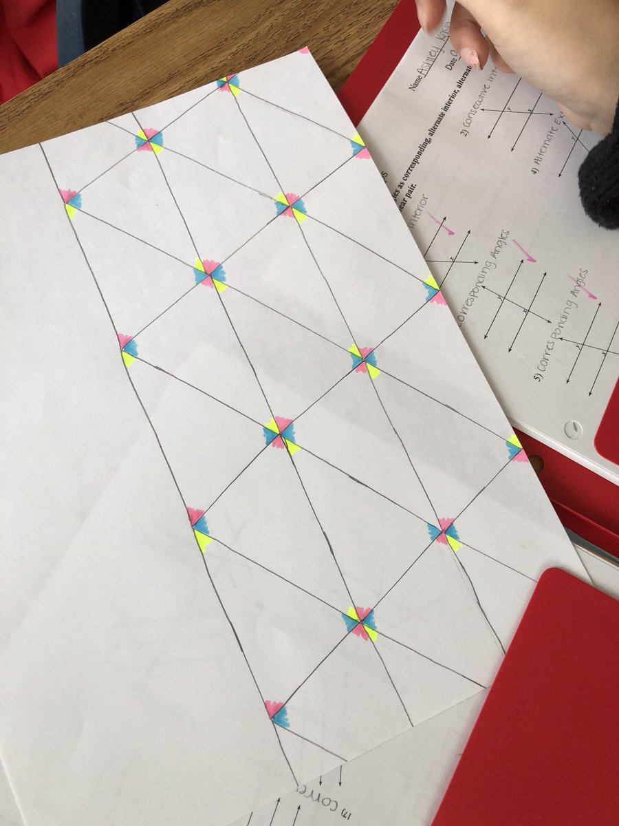 SusanLehmann's tweet photo. Discovering properties of triangles! https://t.co/xEC2vsV5LY