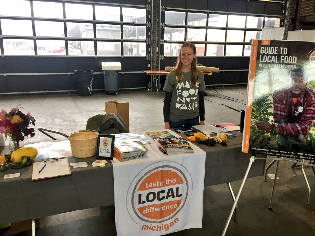 TasteLocalDiff's tweet photo. We’re at the @EasternMarket today for the #makefoodnotwaste event! #localfoods #eatlocal https://t.co/LFTAgMNCY7