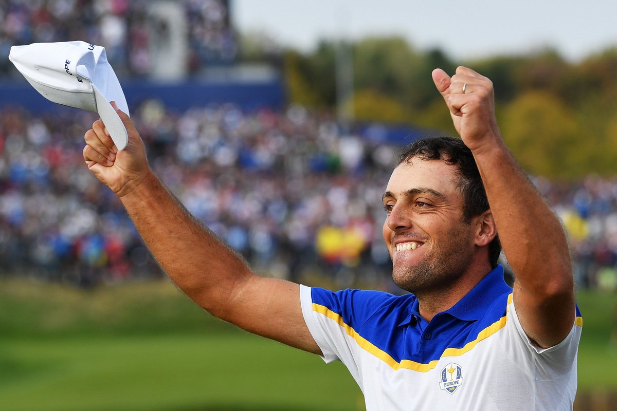 Incredible. The first ever European to win 5/5 points at The Ryder Cup #RyderCup 

Truly The Champion Golfer of the Year.