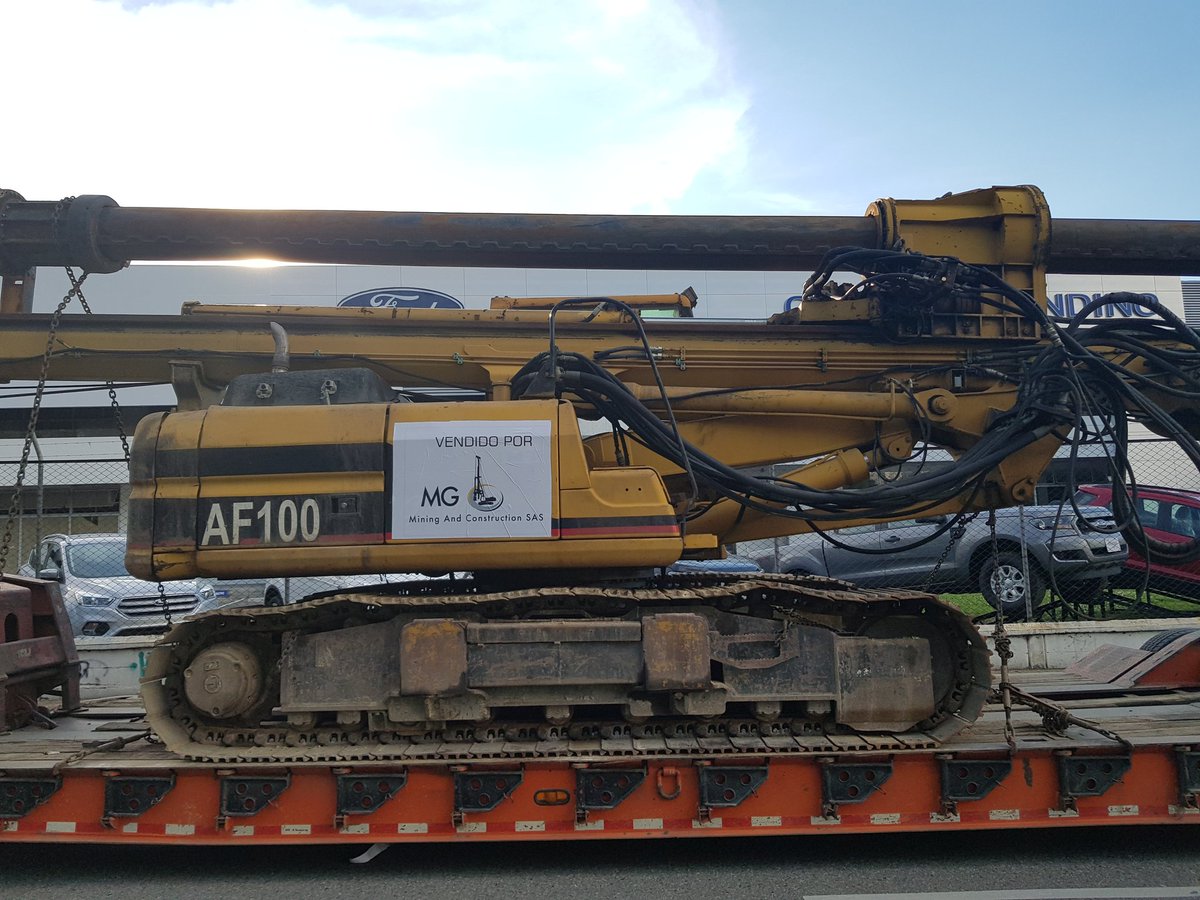 mgmining's tweet photo. Piloteadora IMT AF100 enviado a nuestro cliente en la ciudad de Pereira Colombia, MG Mining su mejor eleccion en equipos de cimentaciones nuevos y usados. #mgmining #imtdrill #tescar #mdtdrill #soilmec #casagrande https://t.co/yU3aVjqSM5