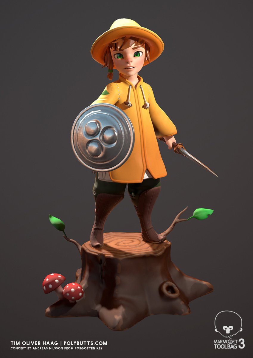 polybutts's tweet image. Hi! Does your game need an stylized character? Look no further - I'm a 3D character artist available for freelance gigs! Check out my portfolio below and send me a DM/mail if you think I would fit your project!

Portfolio: polybutts.com
Email: timoliverhaag@gmail.com