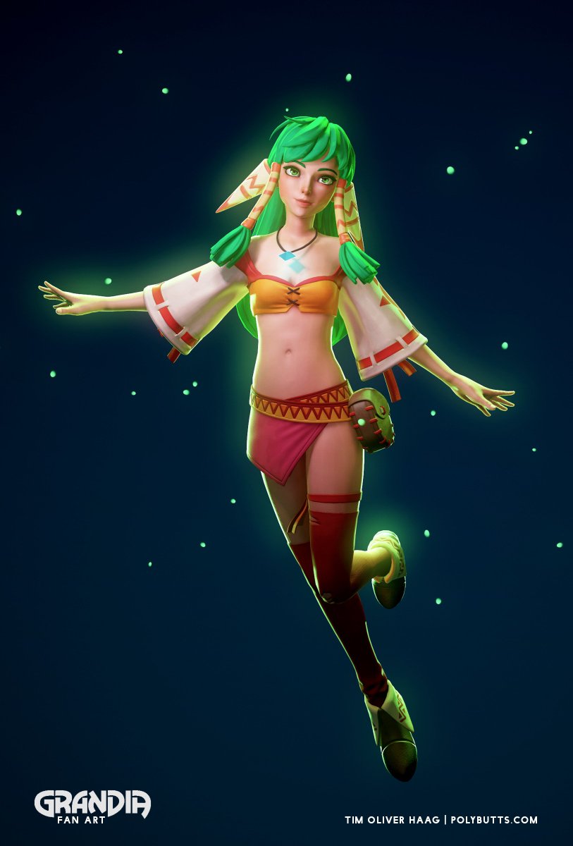 polybutts's tweet image. Hi! Does your game need an stylized character? Look no further - I'm a 3D character artist available for freelance gigs! Check out my portfolio below and send me a DM/mail if you think I would fit your project!

Portfolio: polybutts.com
Email: timoliverhaag@gmail.com