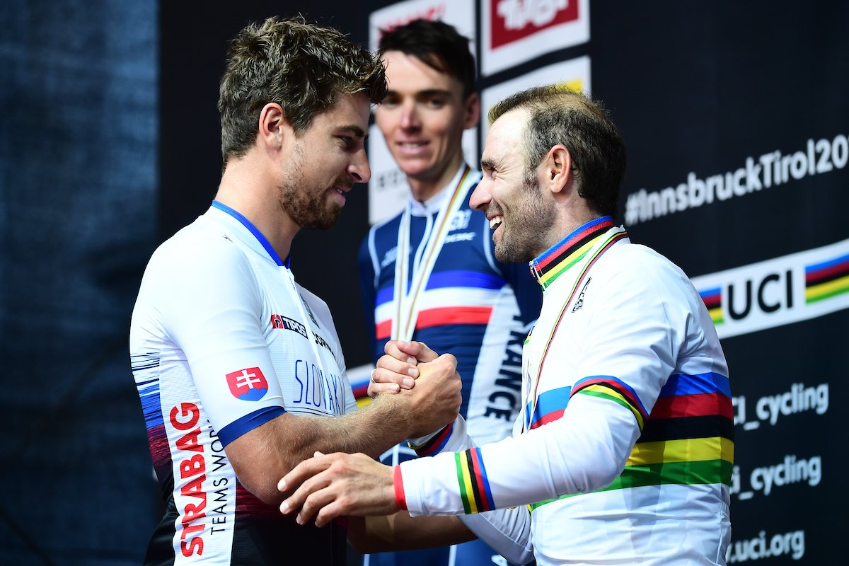 cyclingpro's tweet photo. Every now and then @UCI_cycling
has a brilliant idea. Chapeau. @ibk_tirol2018 https://t.co/5m8GoNGHwA