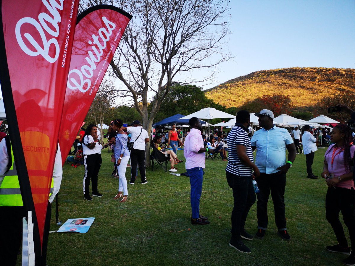 What a great jol this is...  Jozi's bustling out door lifestyle fest <a href="/JoziTeseFest/">Jozi Tese Festival</a> #JoziTese18