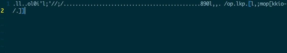 acesubido's tweet image. Left my laptop open with vim...
#fatherhood #programmerDad #remoteWork