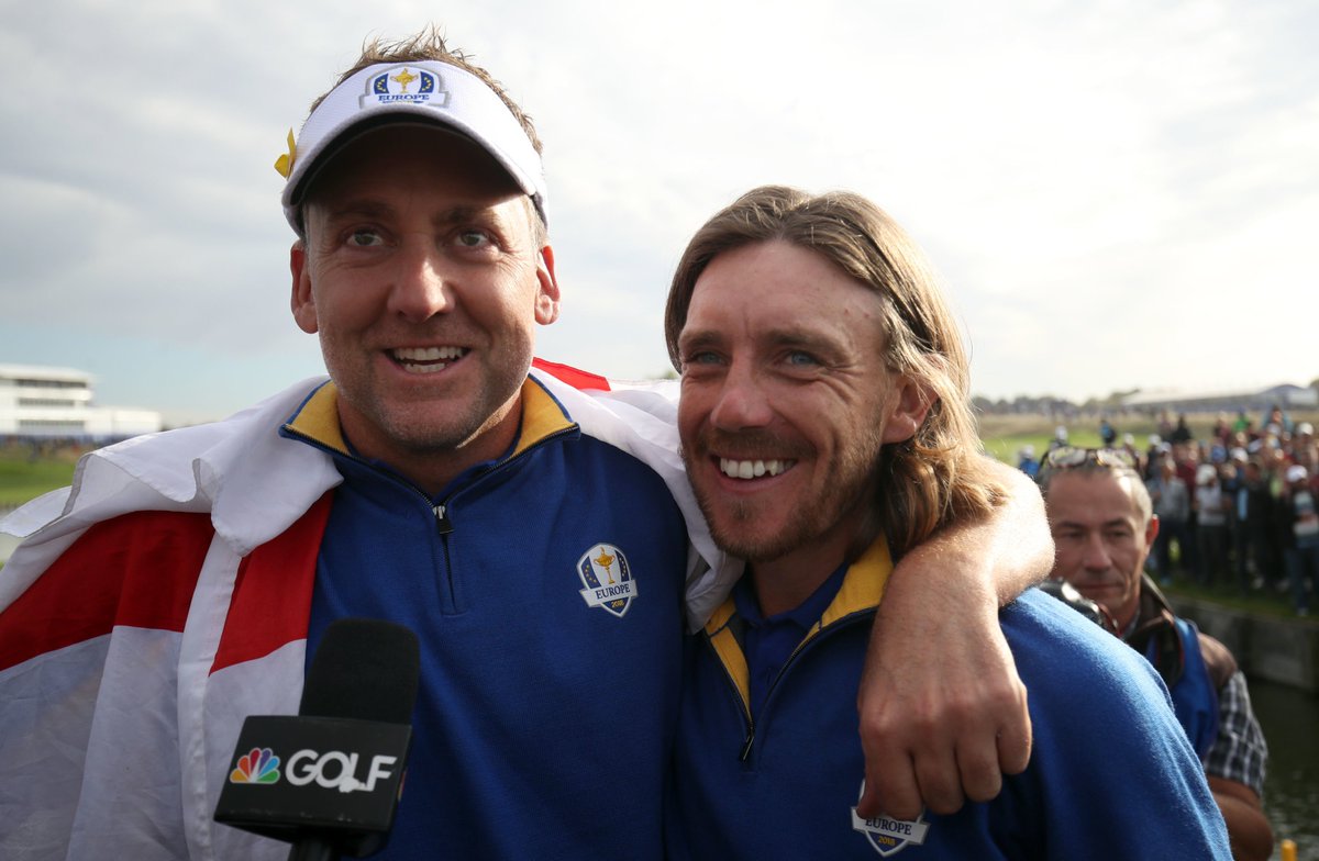TelegraphSport's tweet photo. 'The Postman' delivered on time again in the #RyderCup https://t.co/88DWMpkVSZ https://t.co/hSdwsxtzZe