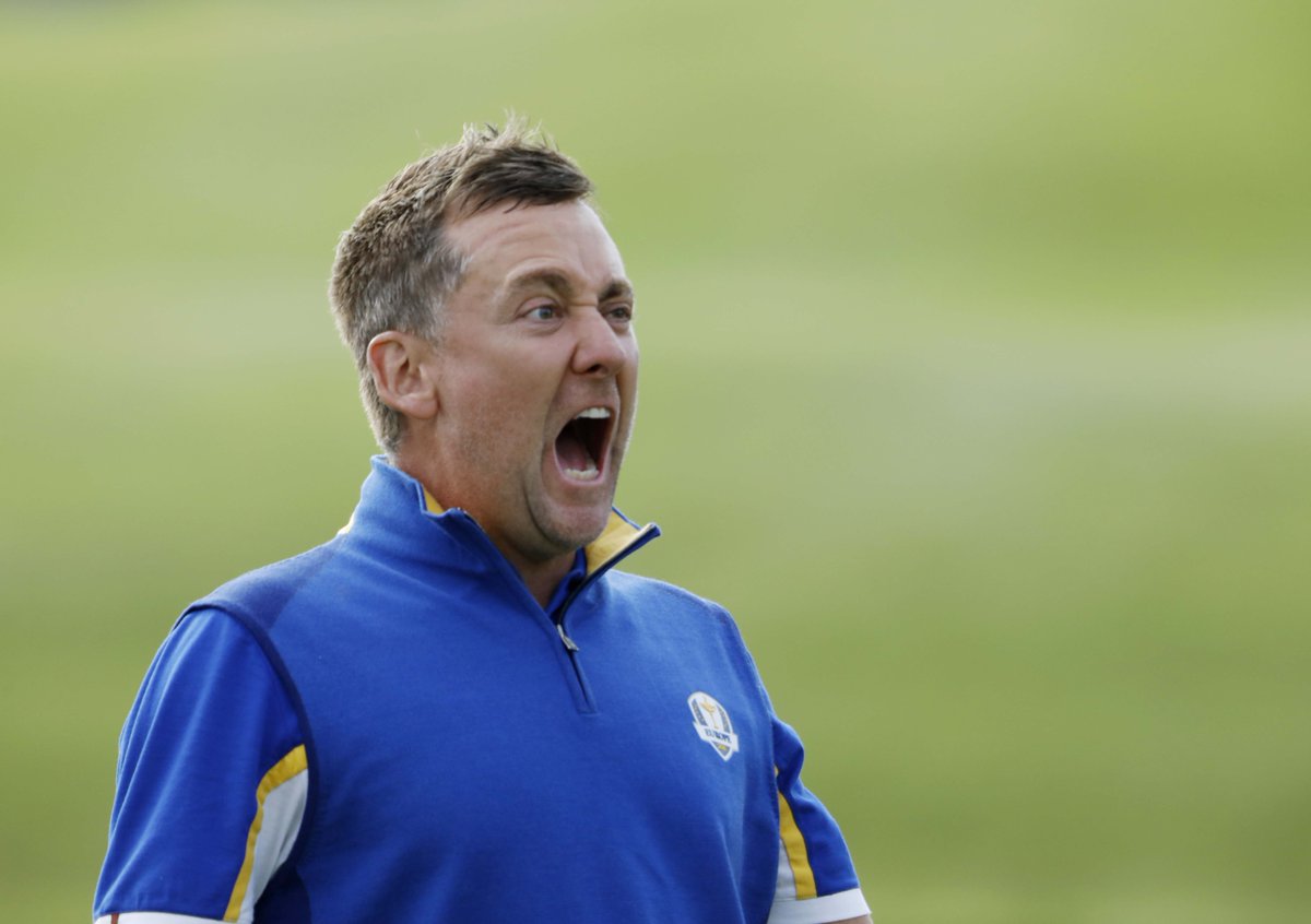 TelegraphSport's tweet photo. 'The Postman' delivered on time again in the #RyderCup https://t.co/88DWMpkVSZ https://t.co/hSdwsxtzZe