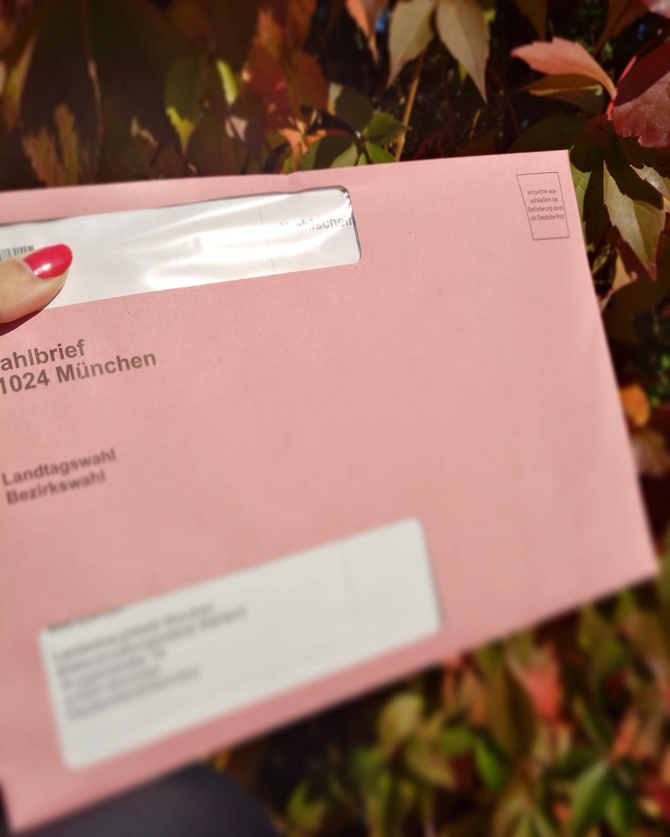 Wählen ist ein Privileg &amp; jede/r sollte seiner demokratischen Bürgerpflicht nachkommen. Entscheidet für ein #Bayern in dem alle Menschen gut &amp; gerne leben möchten und keinen Ausschluss von Bürgern die nicht ins Weltbild passen. #ltwby18 #DiversityandInclusion #Wahlrecht #Pflicht